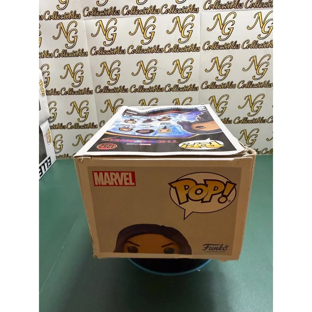 Funko Pop Marvel The Marvels Dar-Benn #1252 Vinyl Bobble-Head Figure Damaged Box